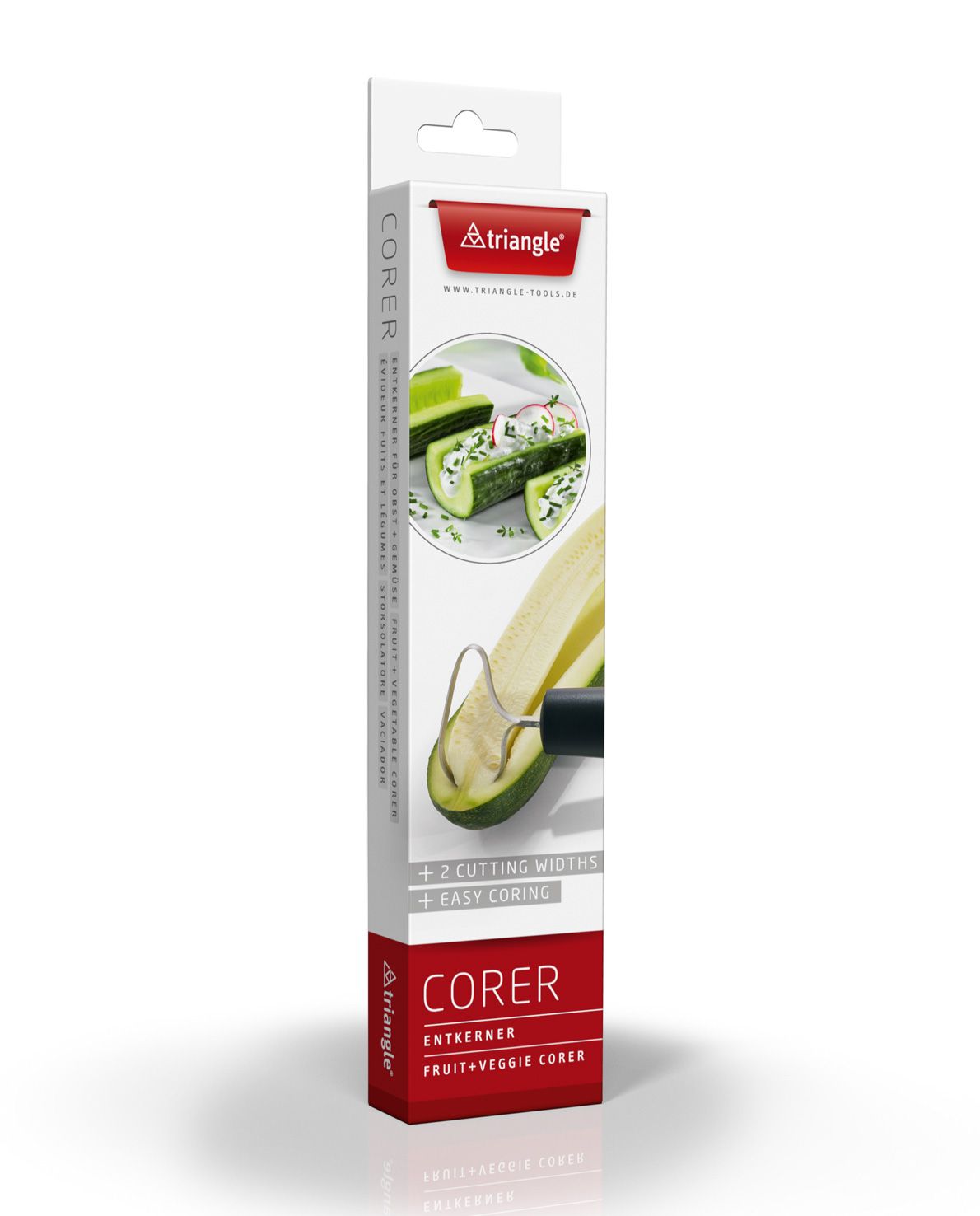 Triangle Spirit Fruit and Vegetable Corer