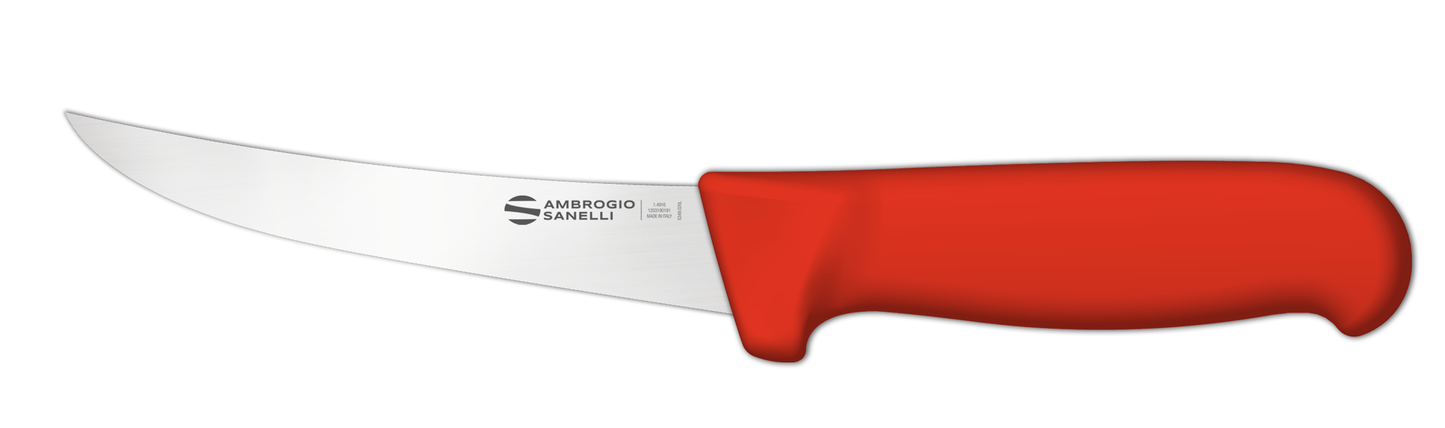 Ambrogio Sanelli Supra Boning Knife Curve Blade Semi-Stiff