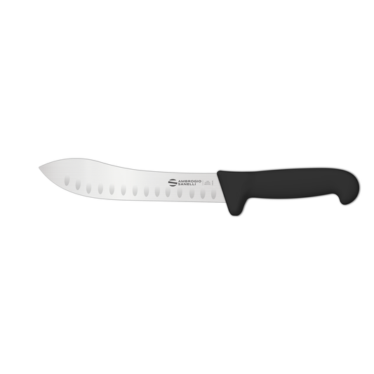 Ambrogio Sanelli Supra Butcher's Knife Granton Blade 21cm