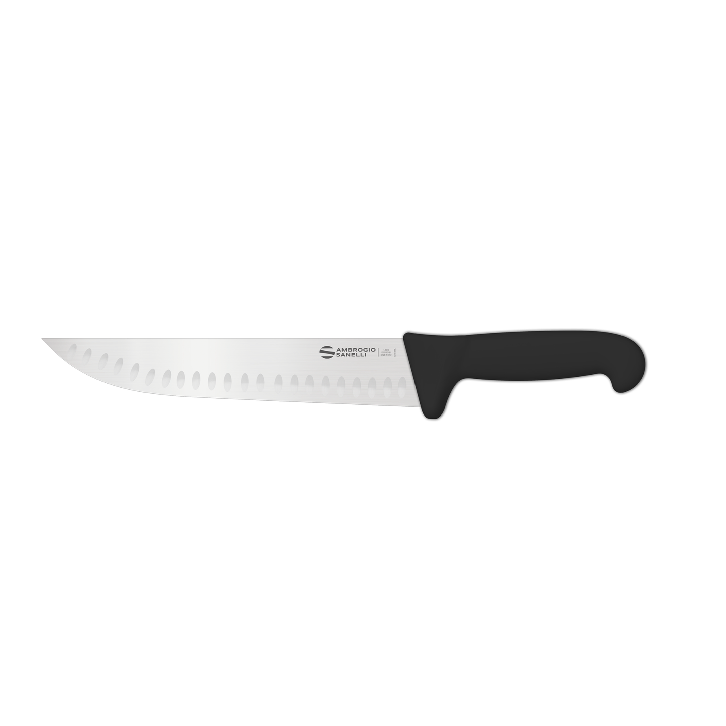 Ambrogio Sanelli Supra Butcher Knife Granton Blade 24cm